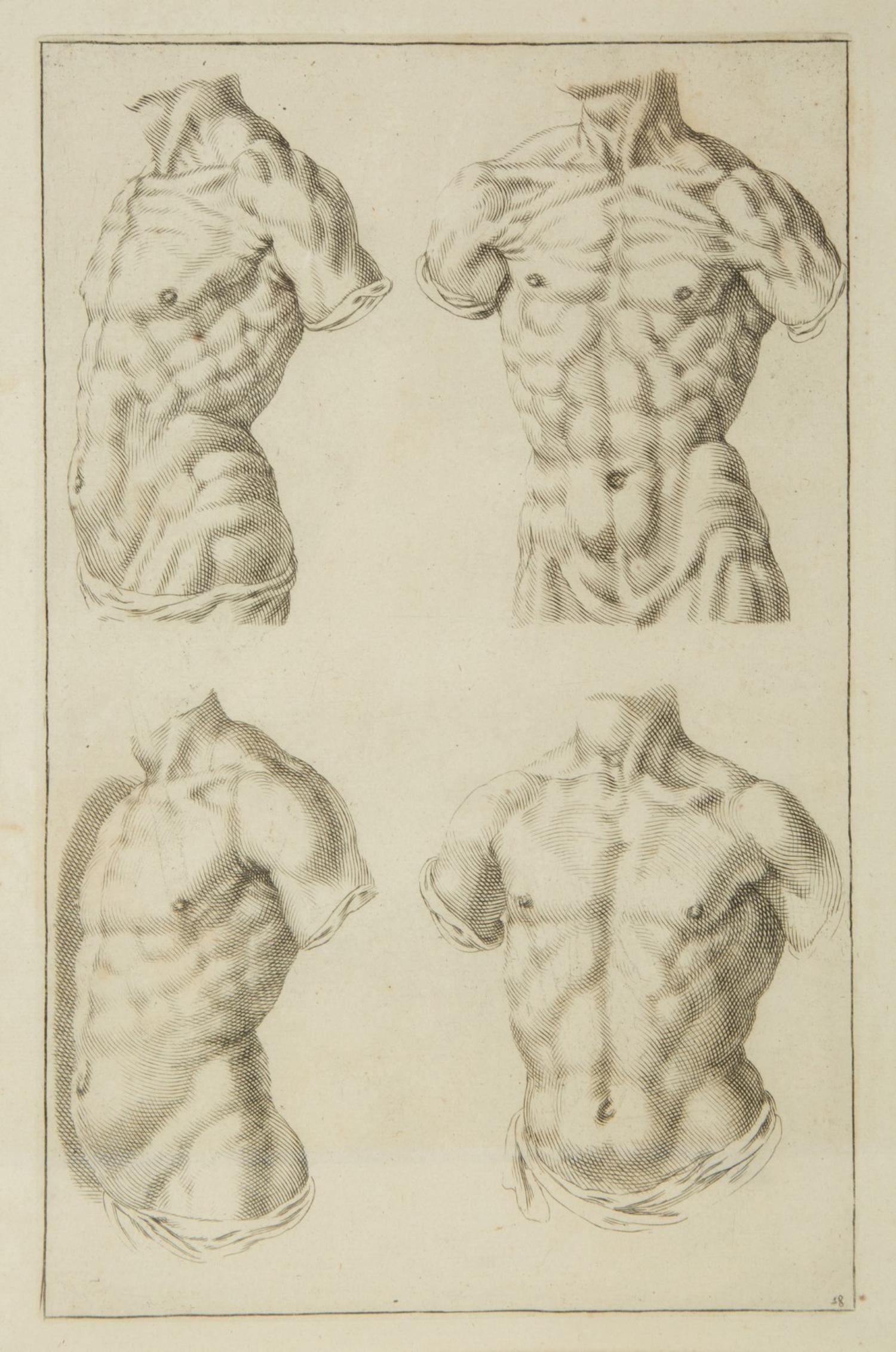 A Group of Ten Framed Continental Engravings — 18TH/19TH CENTURY