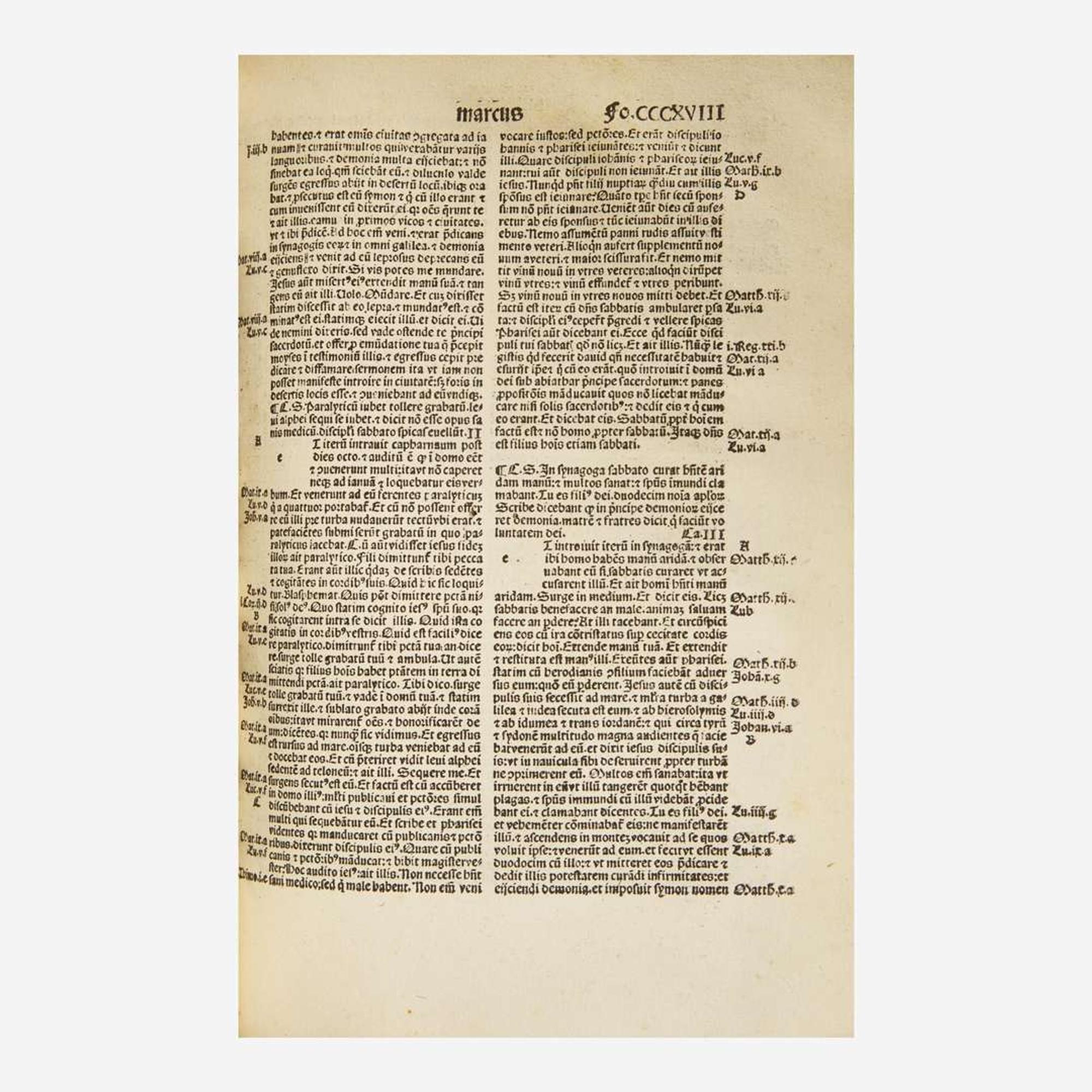 [Incunabula] (Biblia Latina)