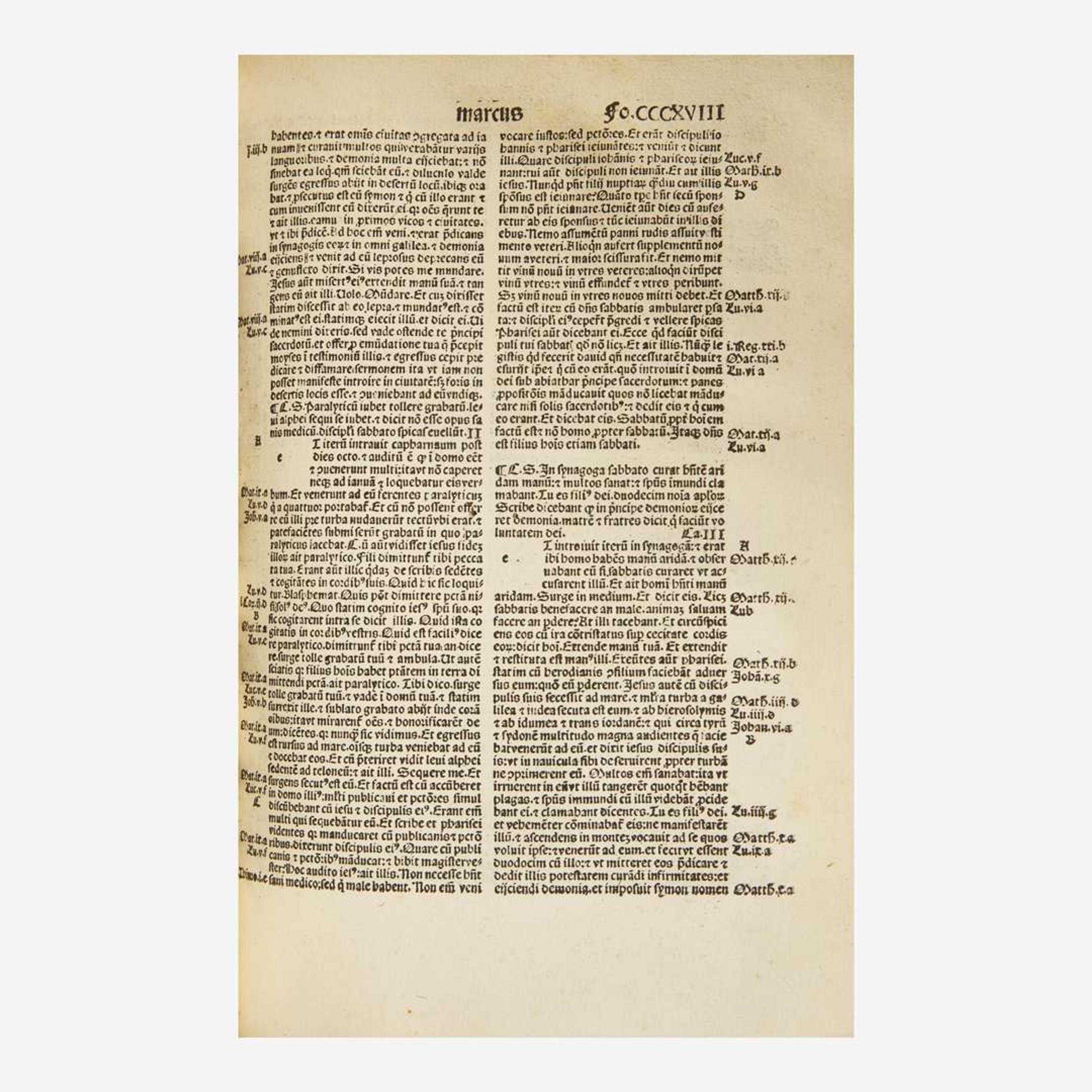 [Incunabula] (Biblia Latina)