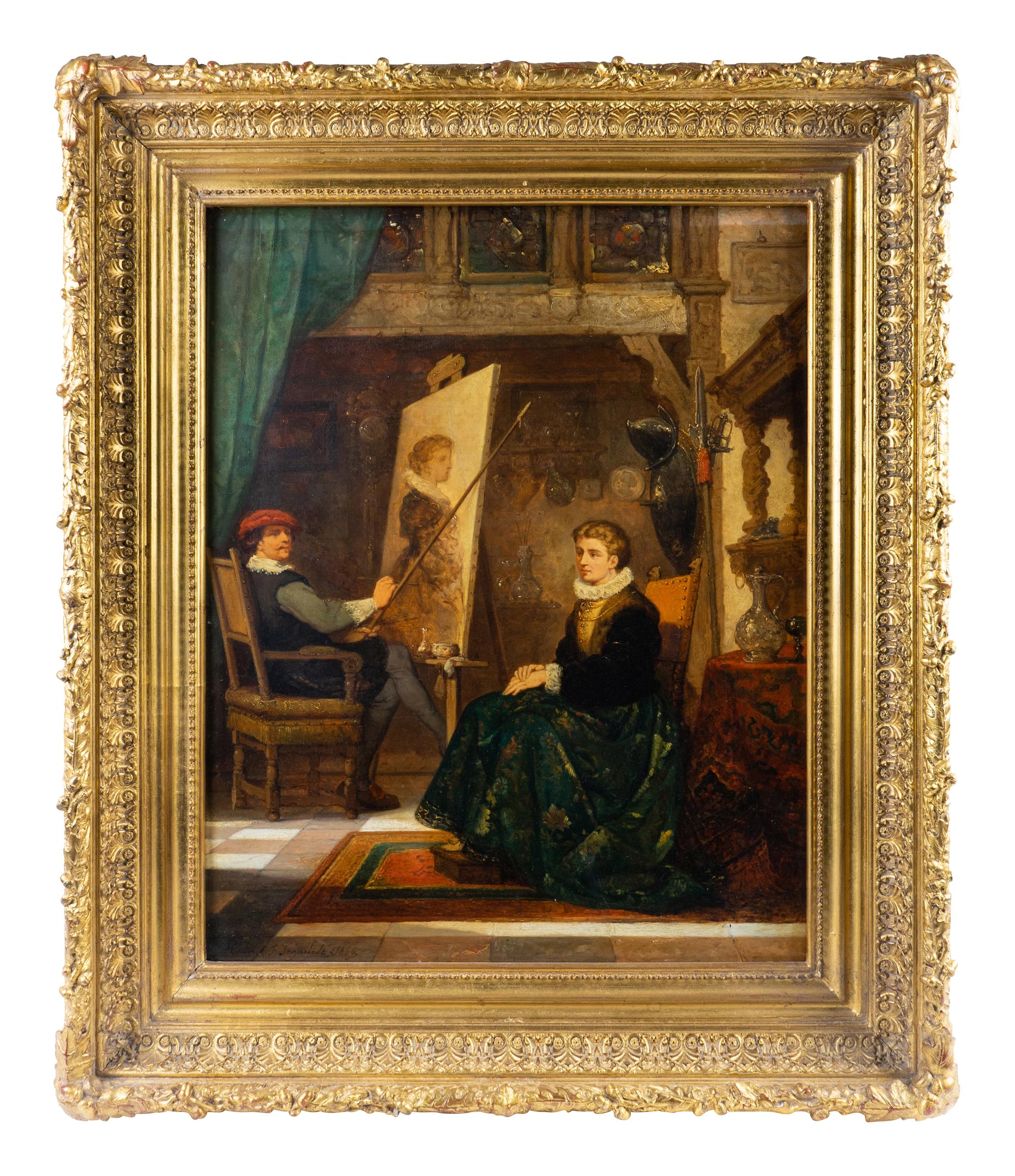 The Artist and Sitter