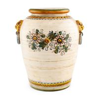 A Large Italian Majolica Jar