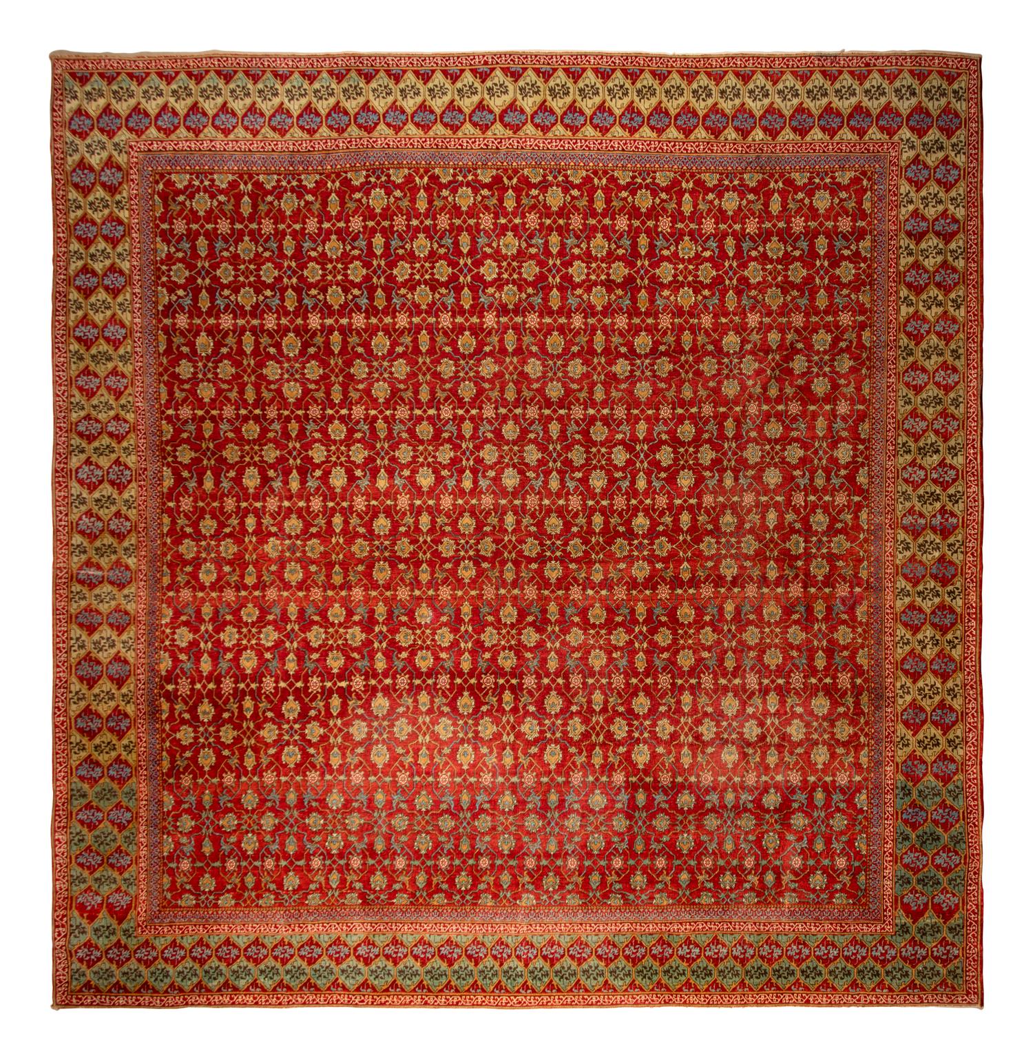 A Custom Anatolian Style Wool Rug