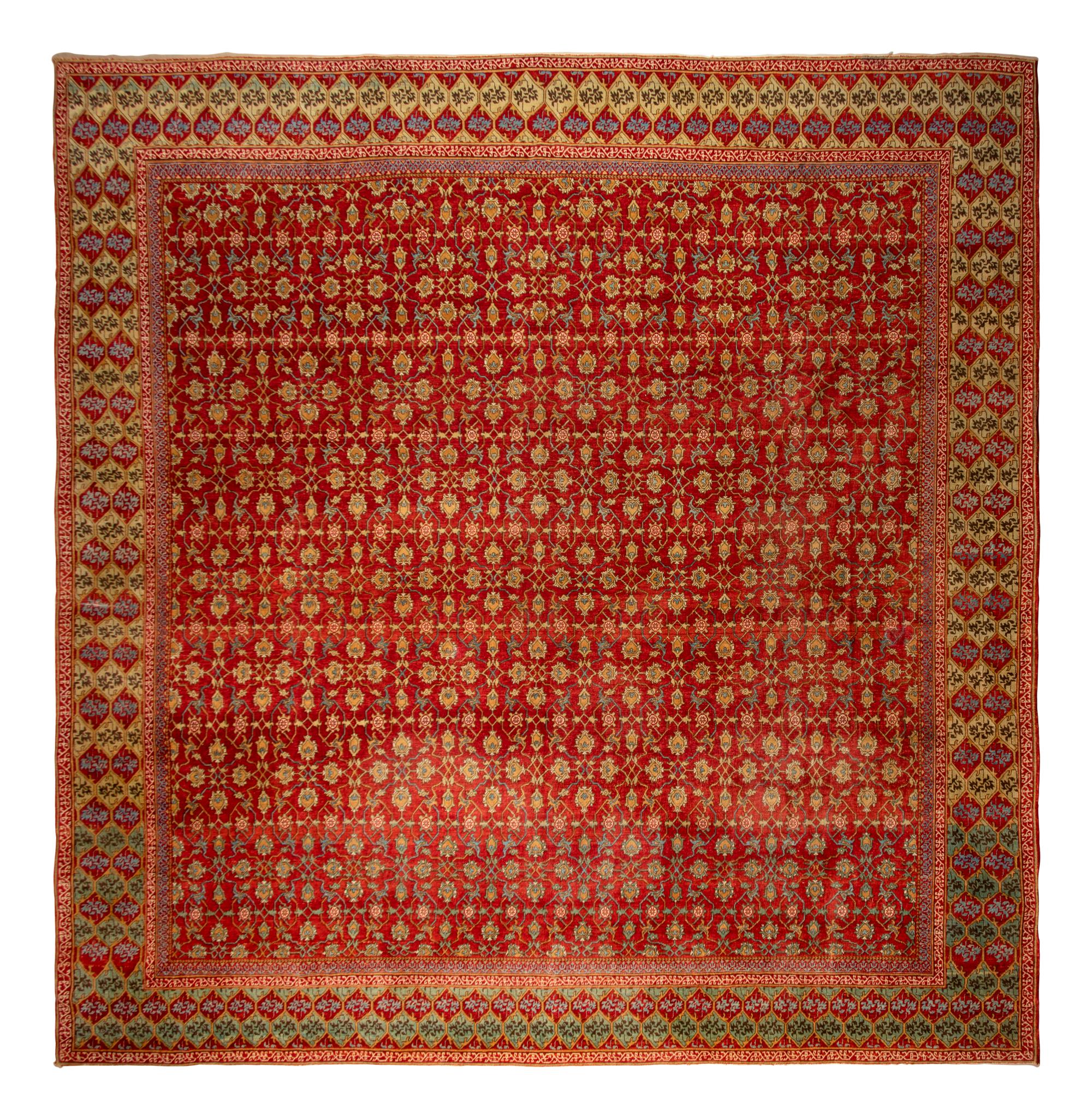 A Custom Anatolian Style Wool Rug