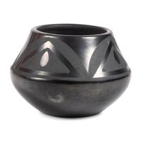 Blackware Pottery Jar