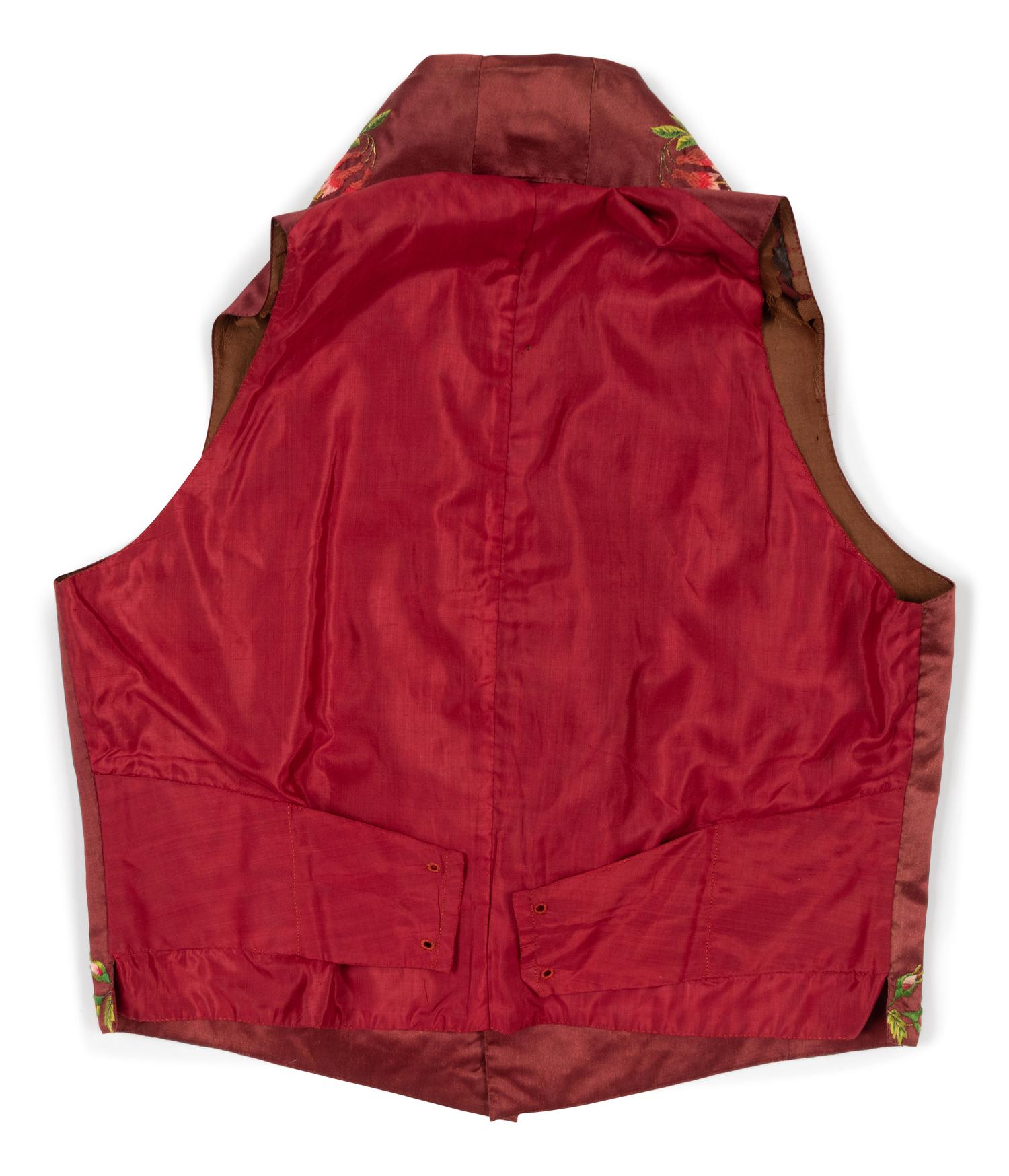 Four Men's 19th Century Waistcoats/Vests, 1840-1900