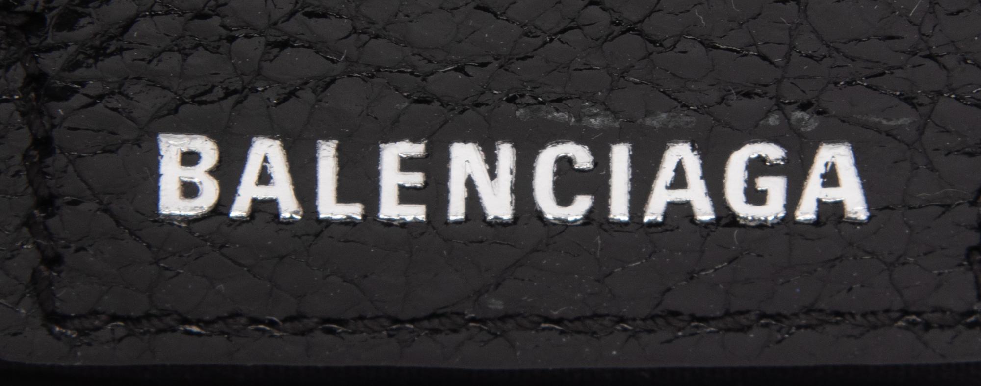 BALENCIAGA, BLACK NEO CAGOLE CITY BAG