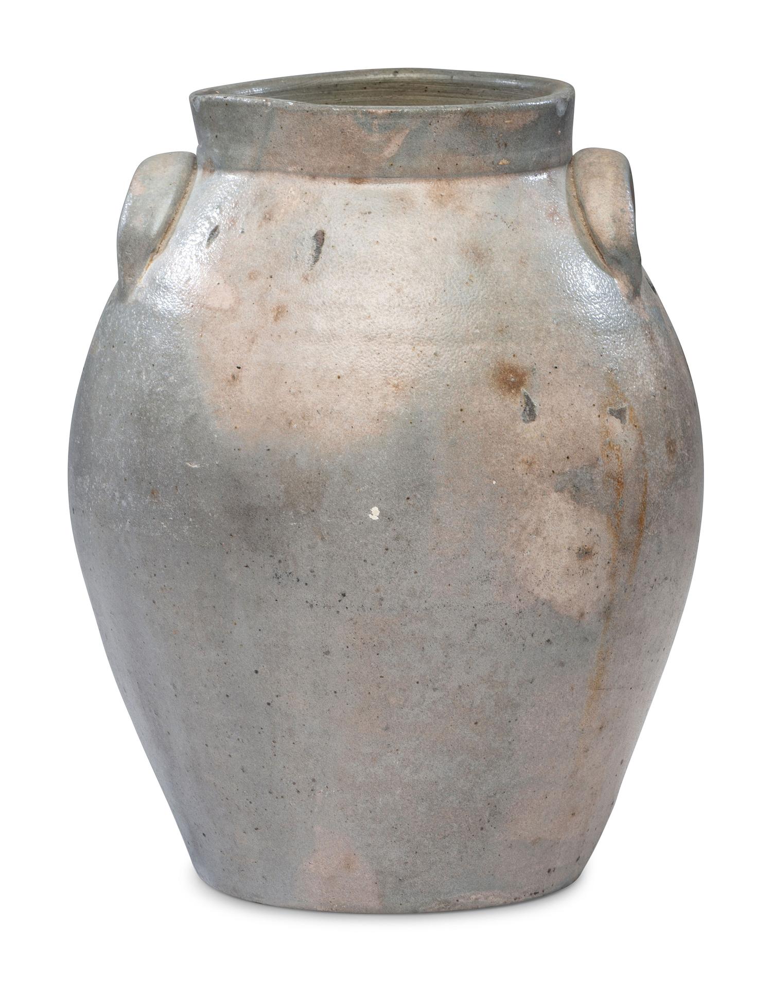 An L. Marsilliot Two-Gallon Cobalt Decorated Stoneware Jug