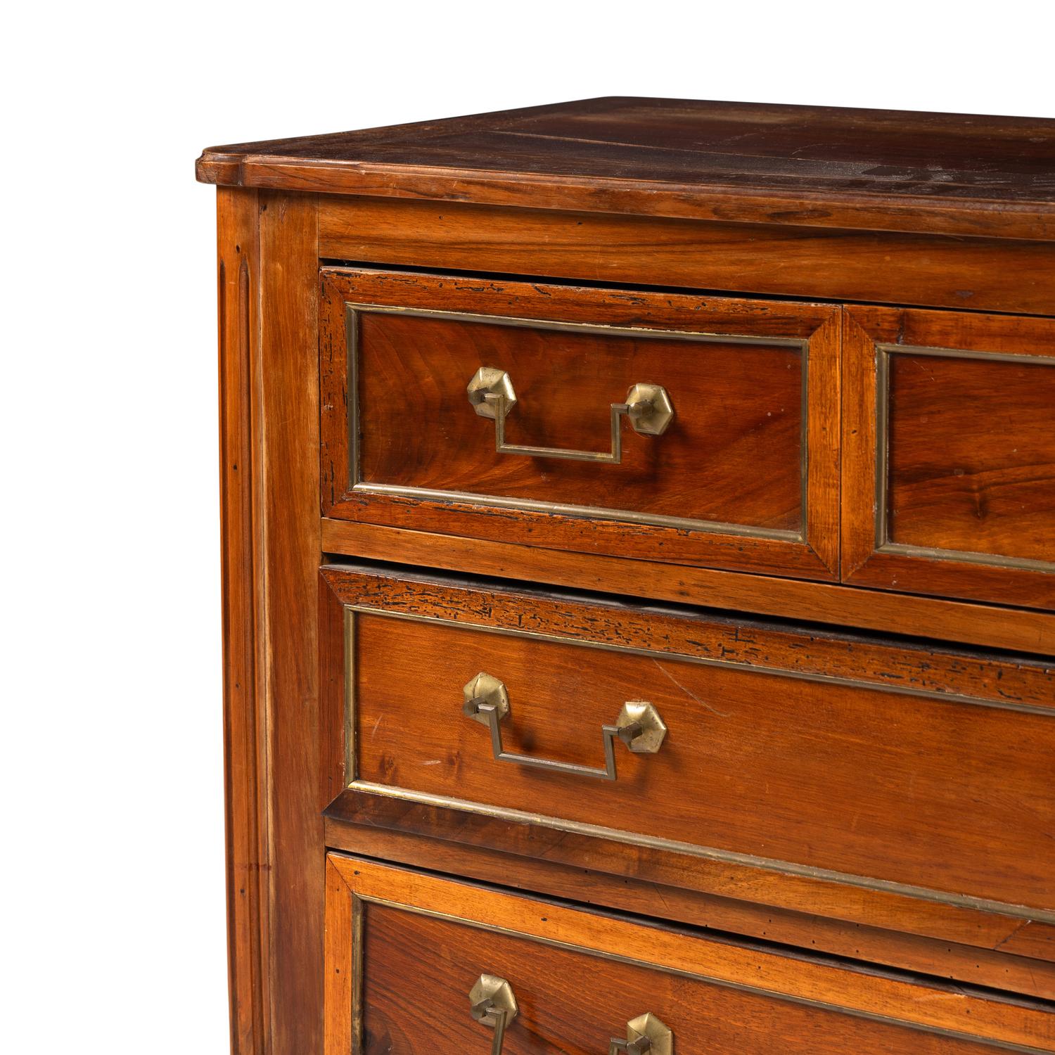 A Directoire Fruitwood Commode