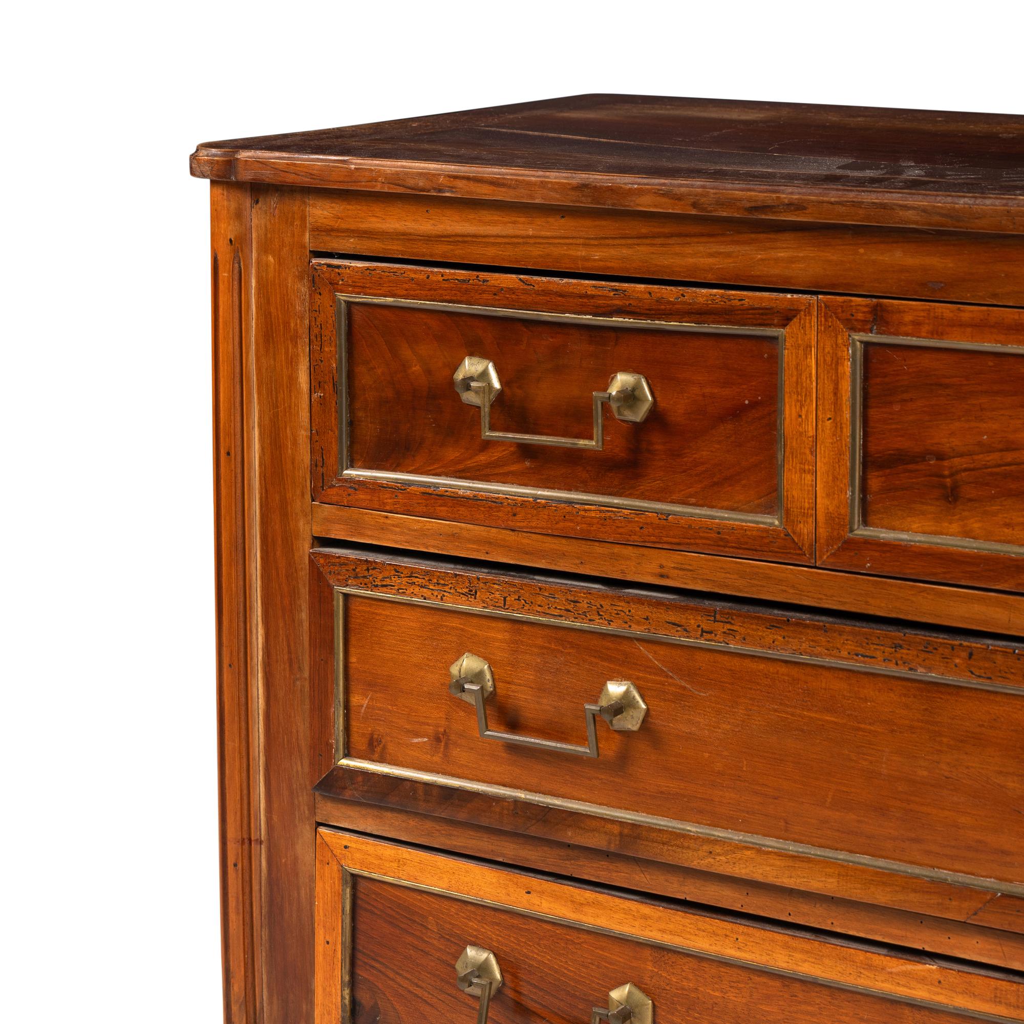 A Directoire Fruitwood Commode