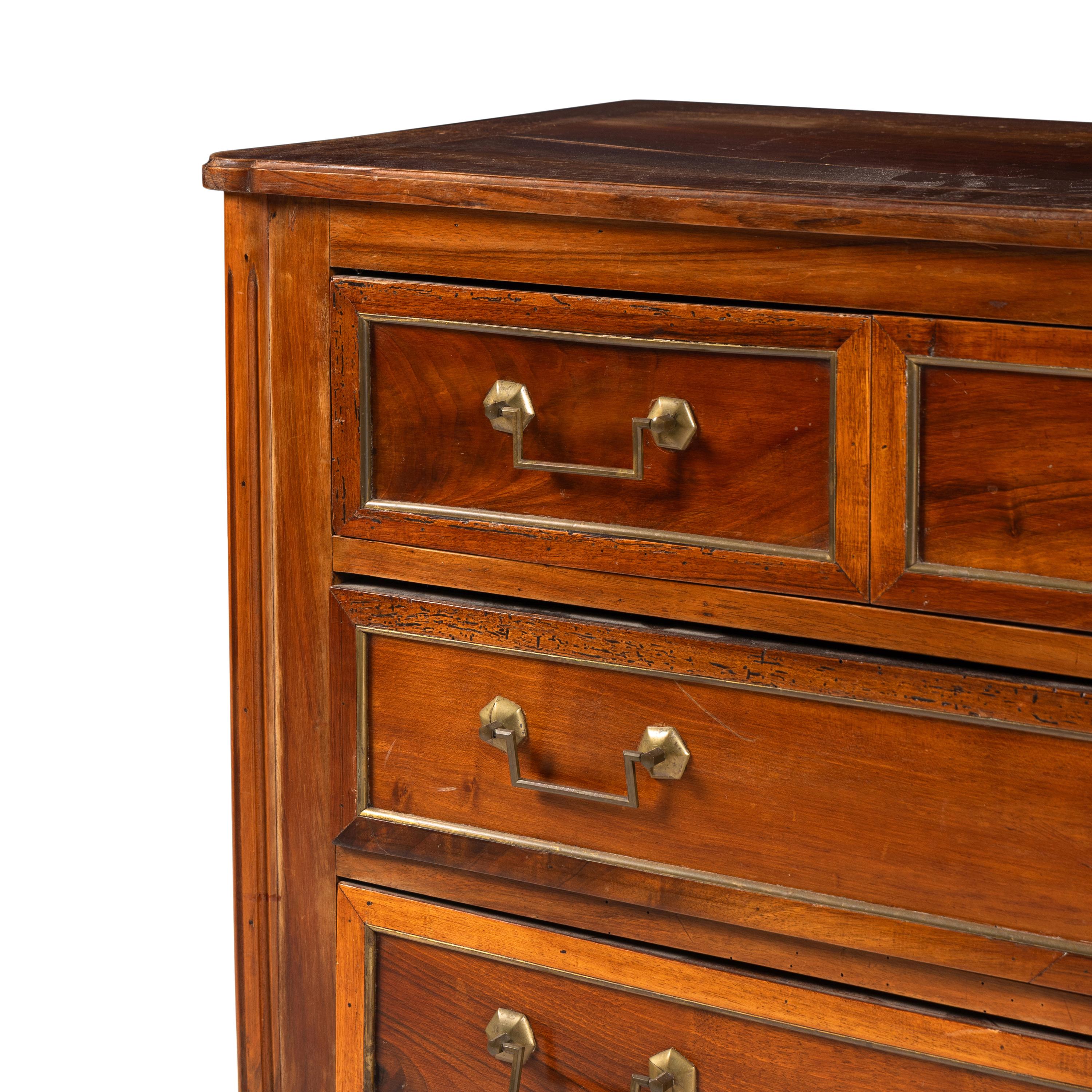A Directoire Fruitwood Commode
