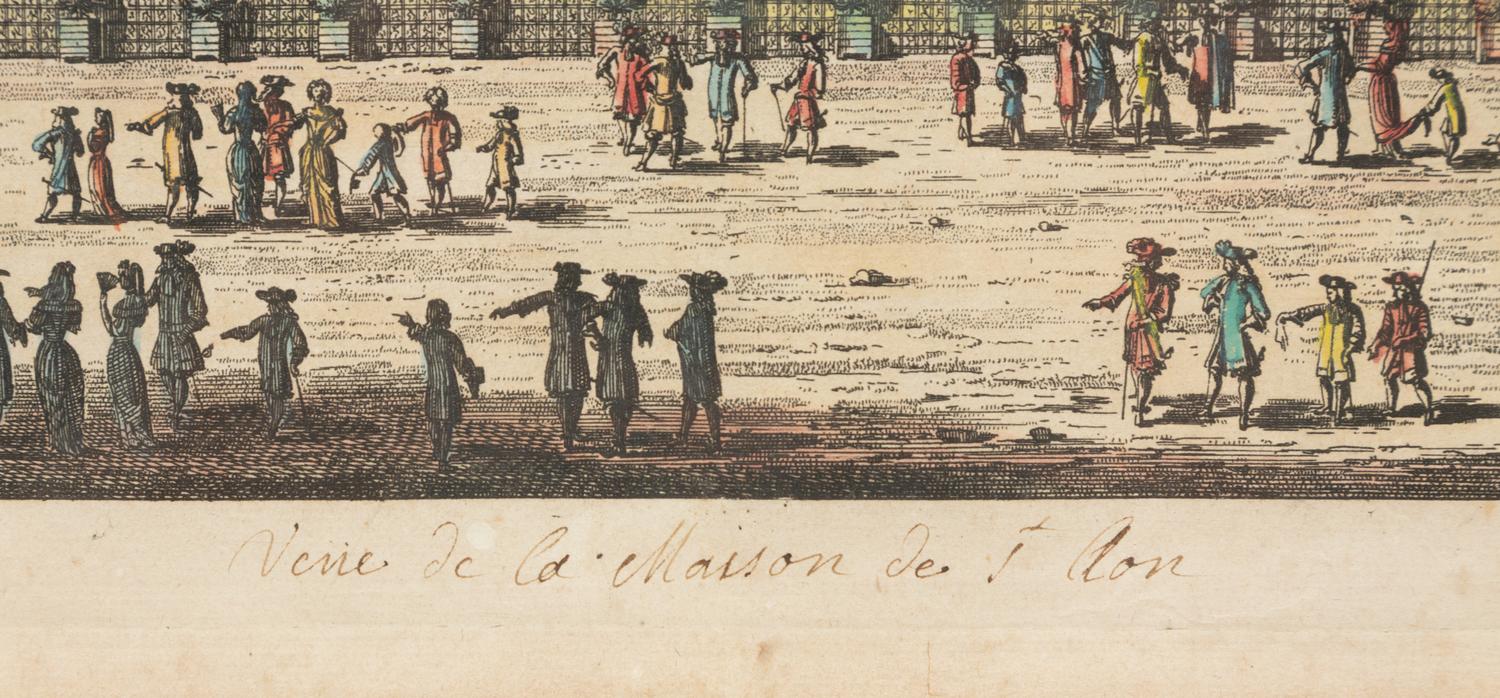 Two French Hand Colored Engravings