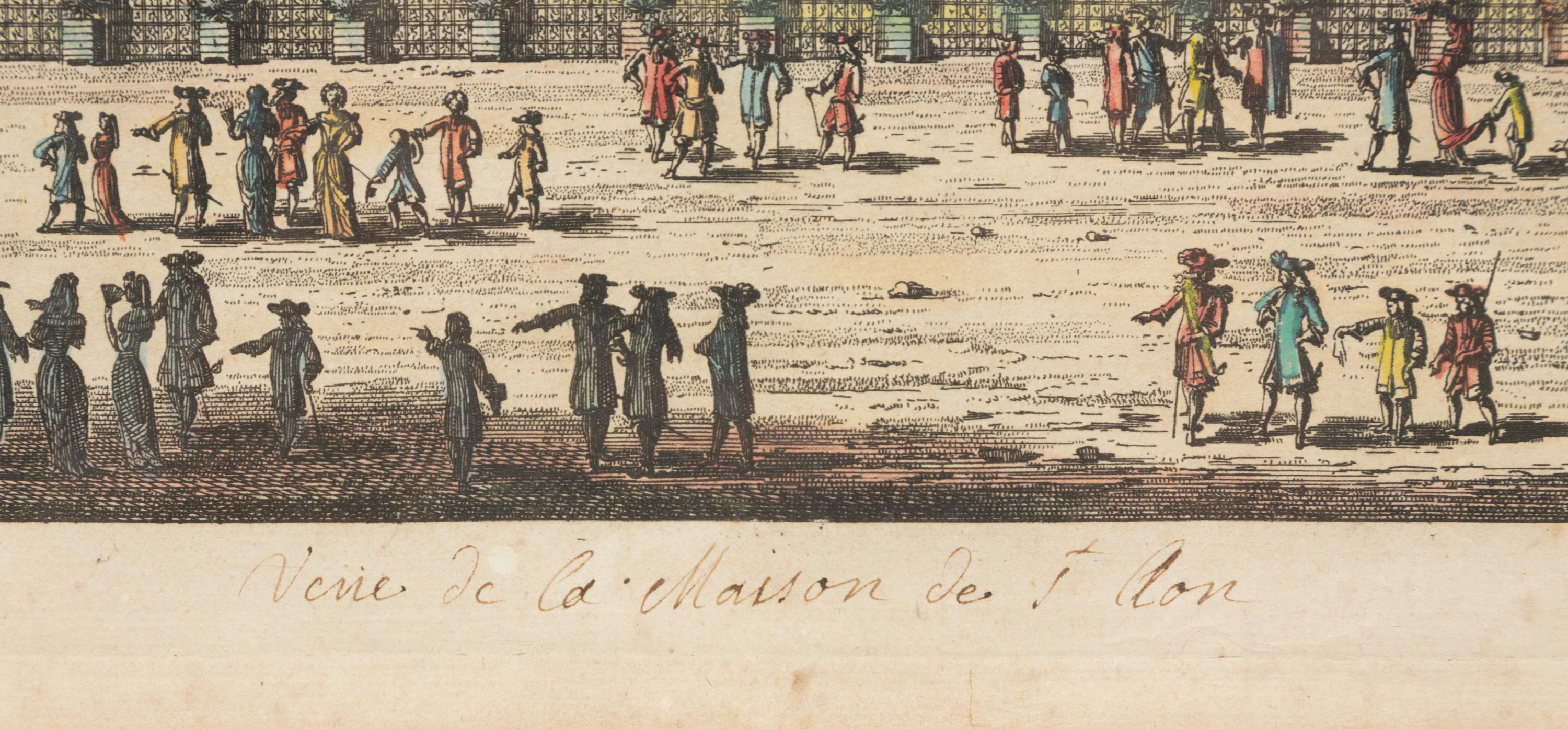 Two French Hand Colored Engravings