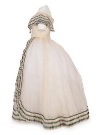 Three Piece Dress with Day and Evening Bodices, 1860s
