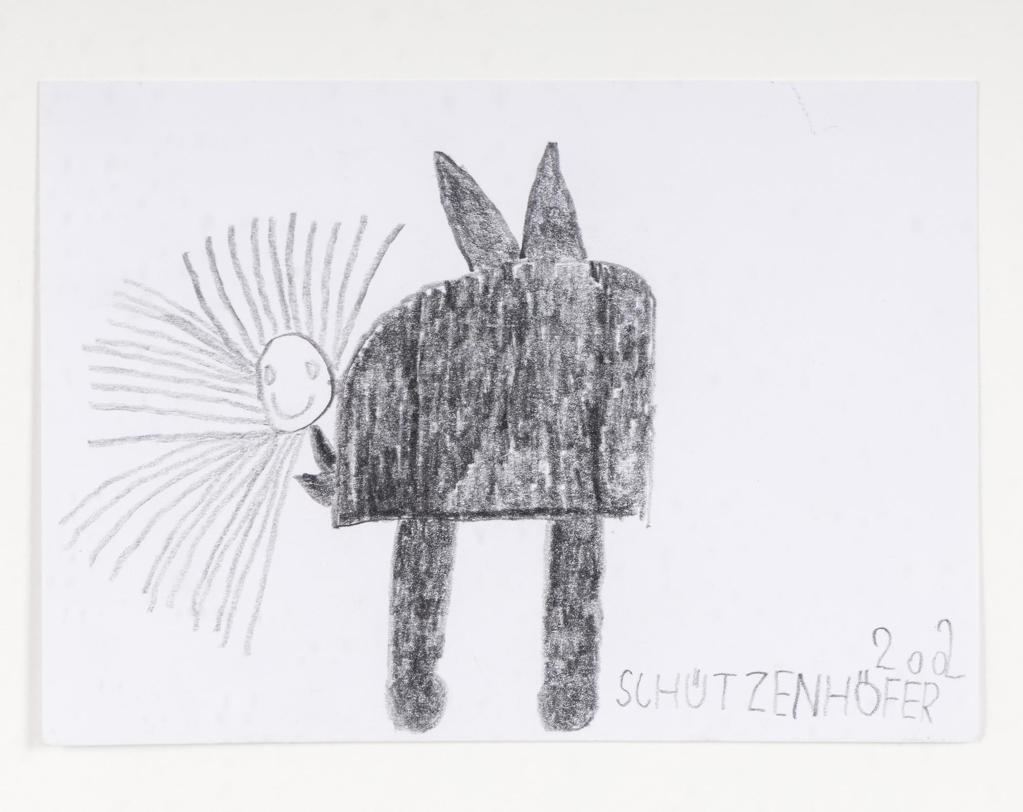 Untitled (Rocket), Untitled (Rabbit), and Untitled (Vehicle) (three works)