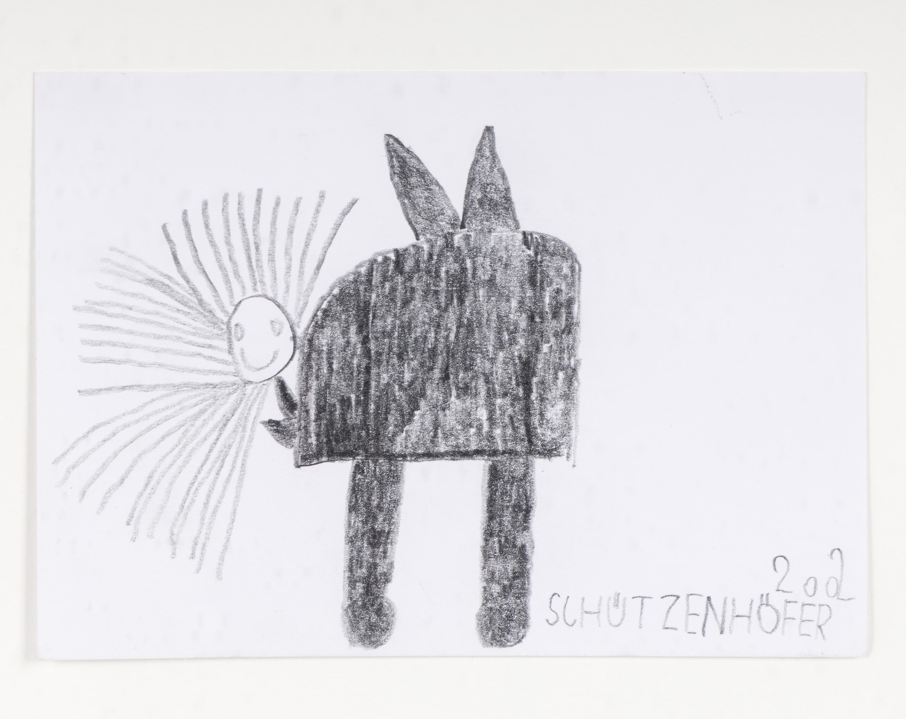 Untitled (Rocket), Untitled (Rabbit), and Untitled (Vehicle) (three works)