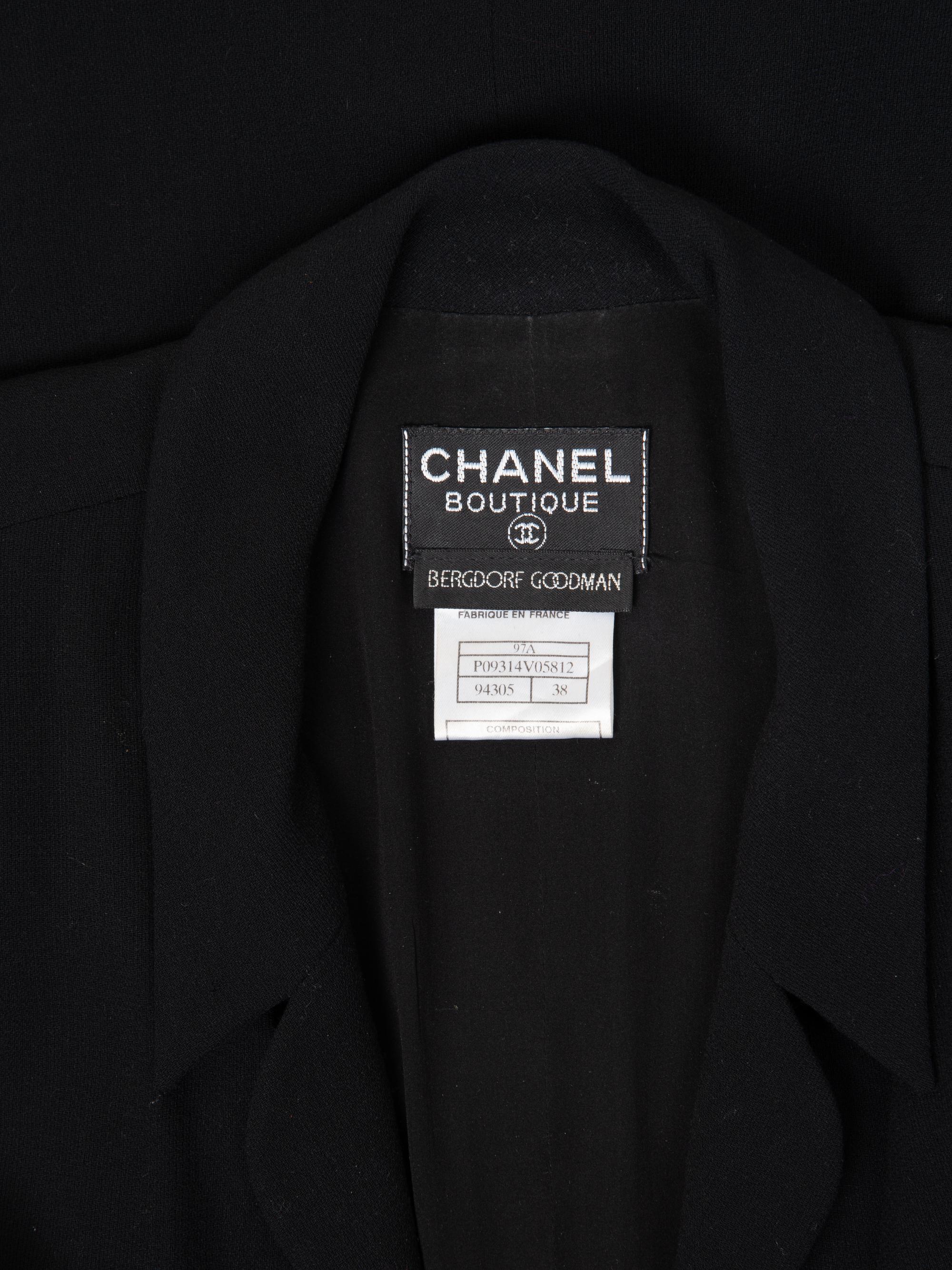 Chanel Draped Zip Front Dress, Fall 1997