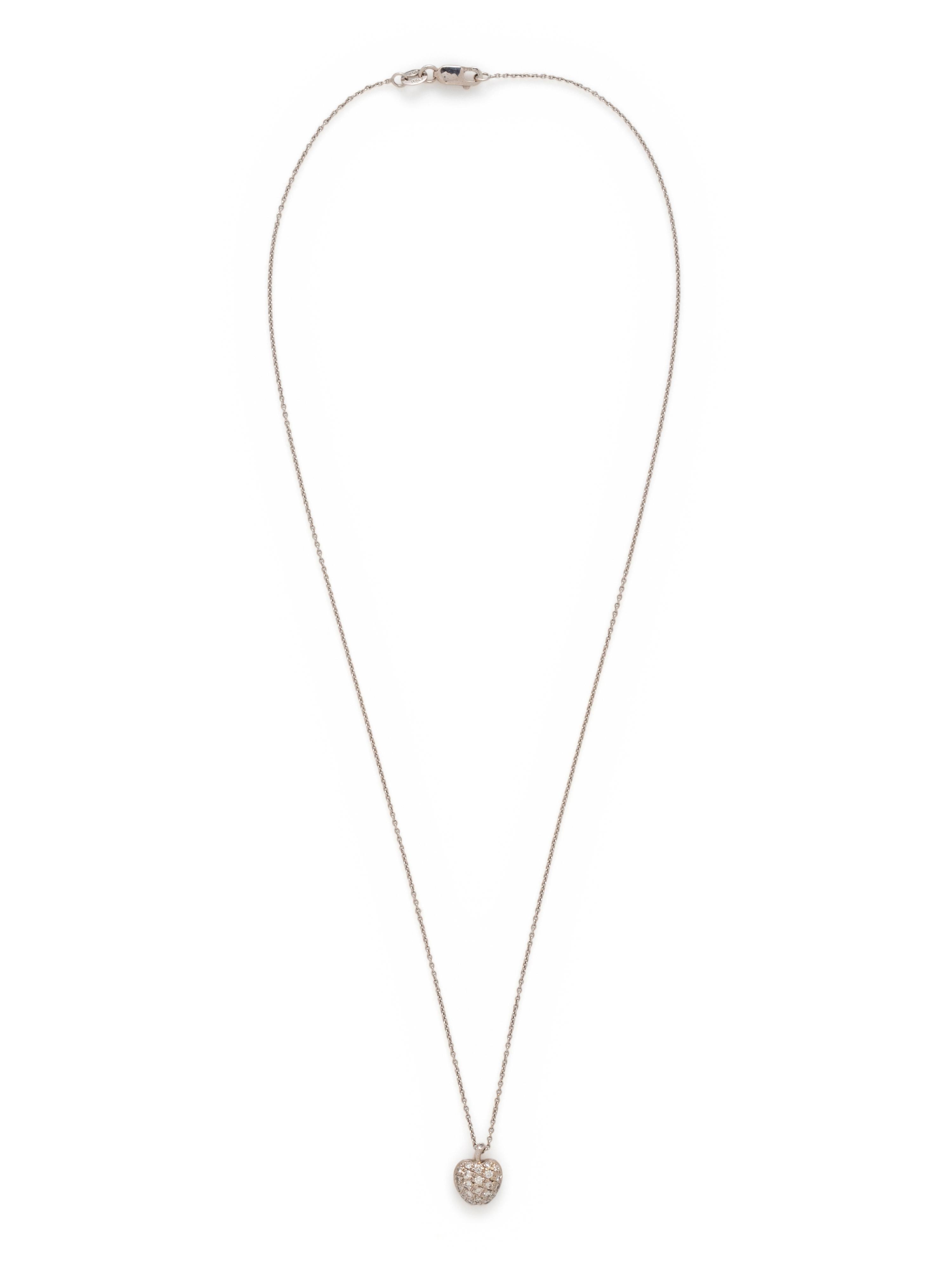 ROBERTO COIN, DIAMOND 'TINY TREASURES APPLE' PENDANT/NECKLACE
