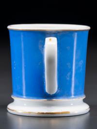 A Mill Operator's Porcelain Occupational Shaving Mug