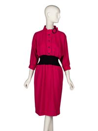 Pierre Cardin, Pink Dress, Fall 1985