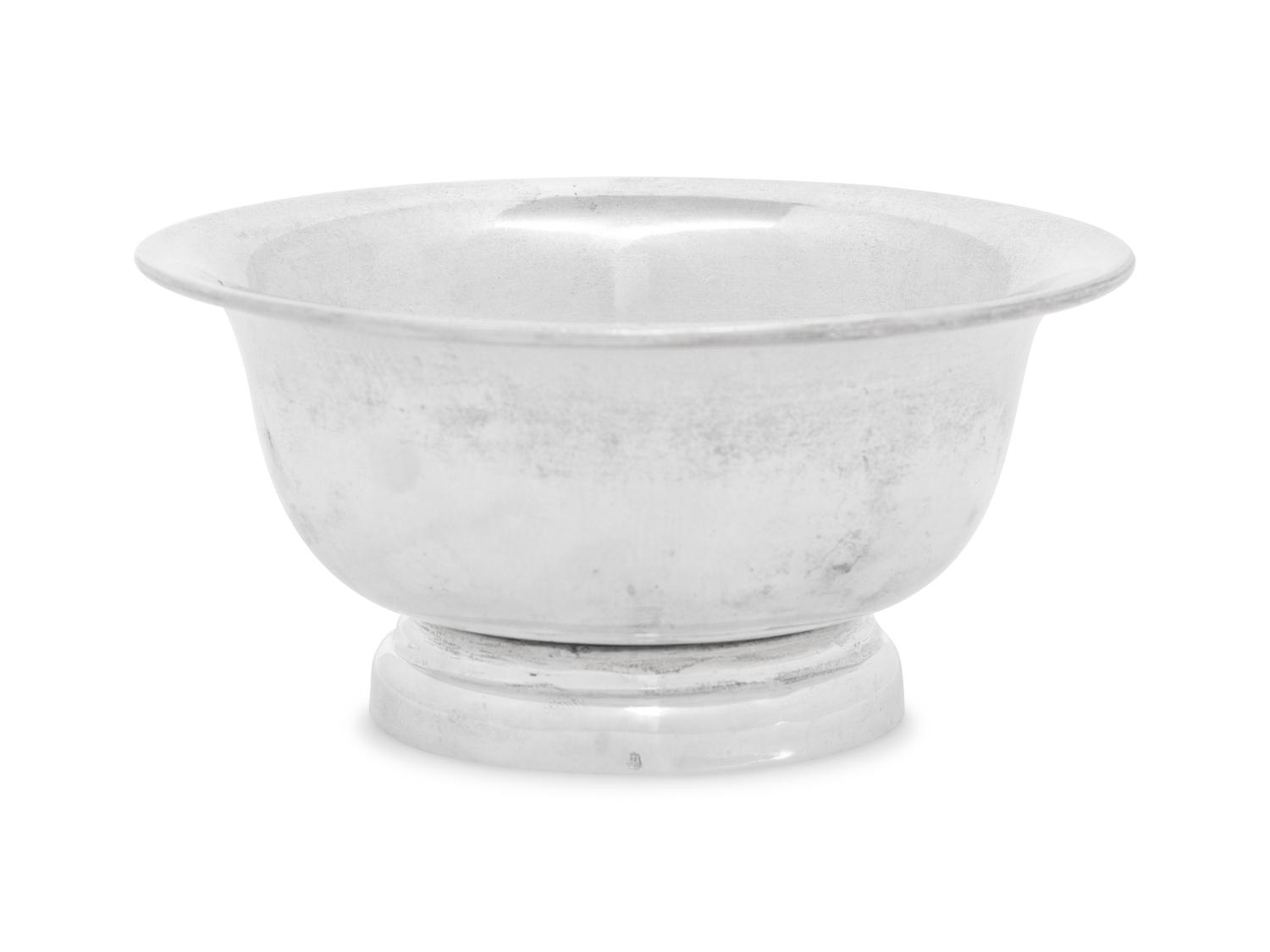 A Mexican Silver Bowl