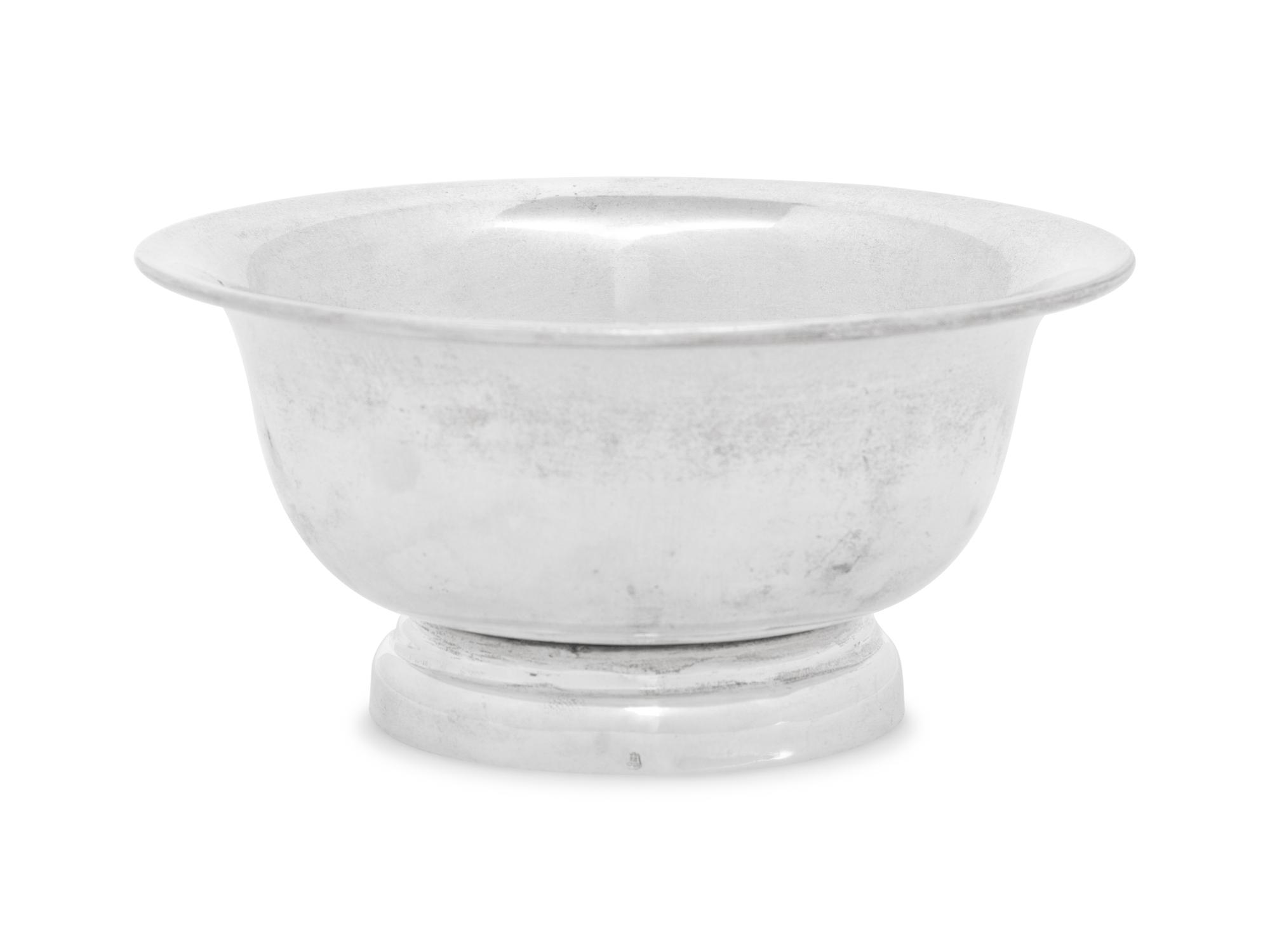 A Mexican Silver Bowl