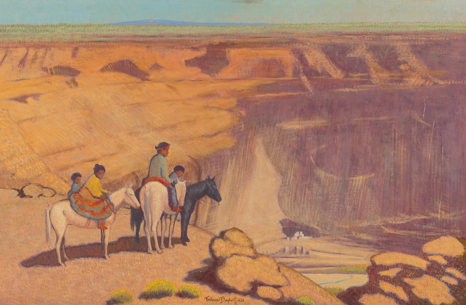 Canyon de Chelly, Cliff Dwellings , 1963