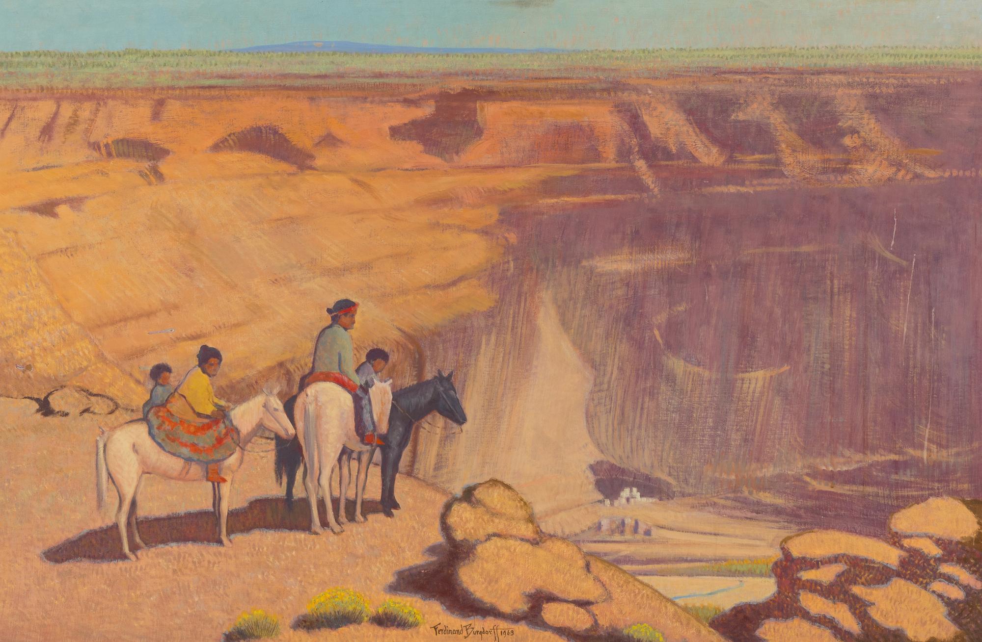 Canyon de Chelly, Cliff Dwellings , 1963