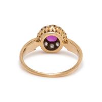 ANTIQUE, RUBY AND DIAMOND RING