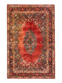 A Sarouk Wool Rug