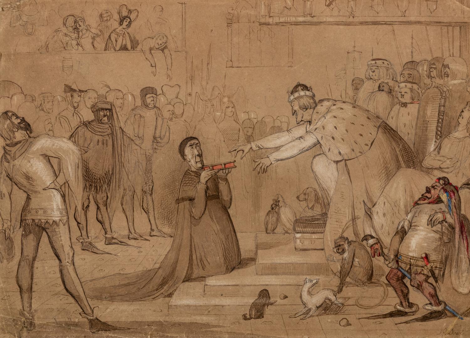 Court Scene