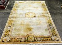 A Chinese Silk and Wool Rug 8 feet x 4 feet 11 inches. — SECOND HALF 20TH CENTURY