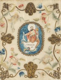 A Group of Four Religious Embroideries
