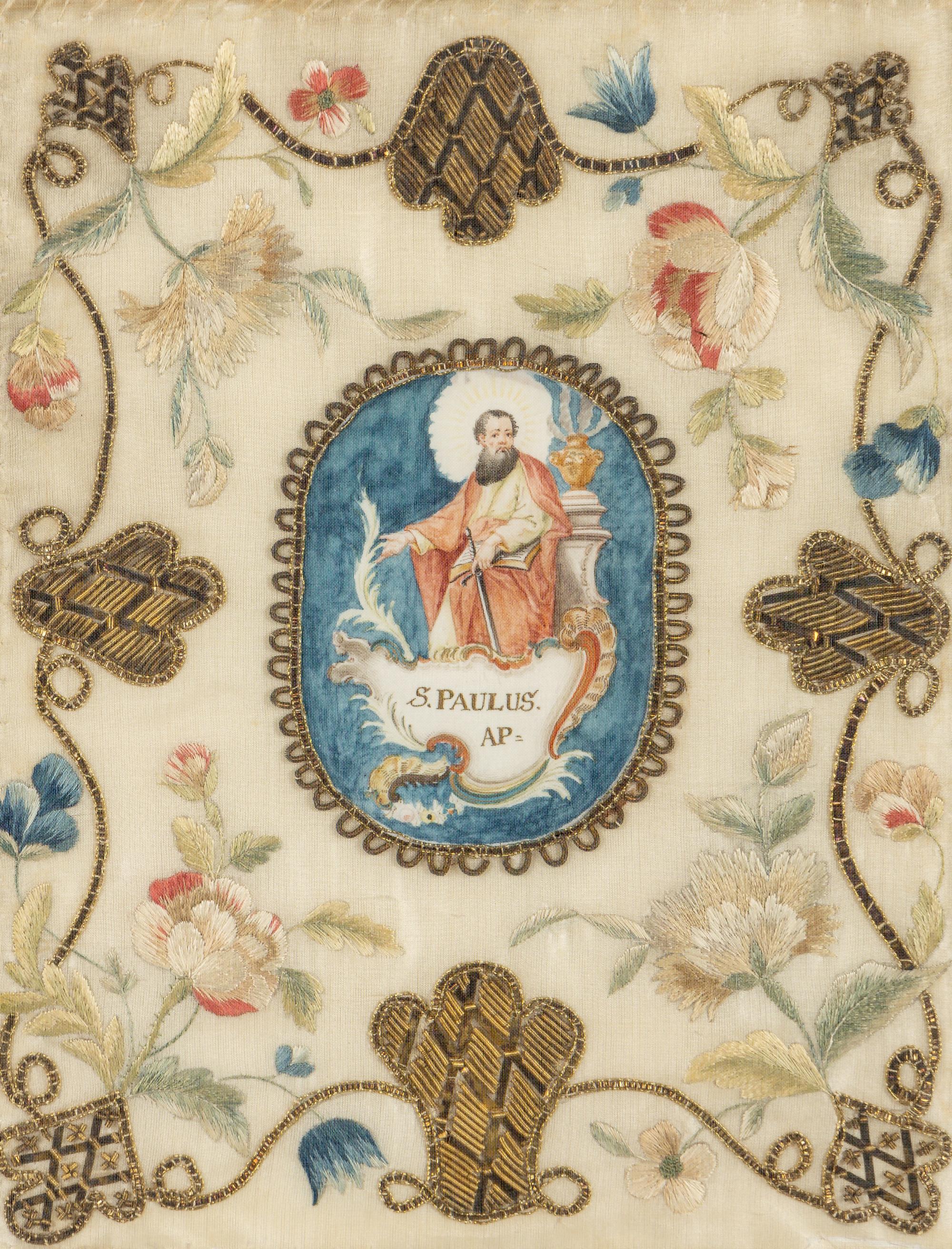 A Group of Four Religious Embroideries