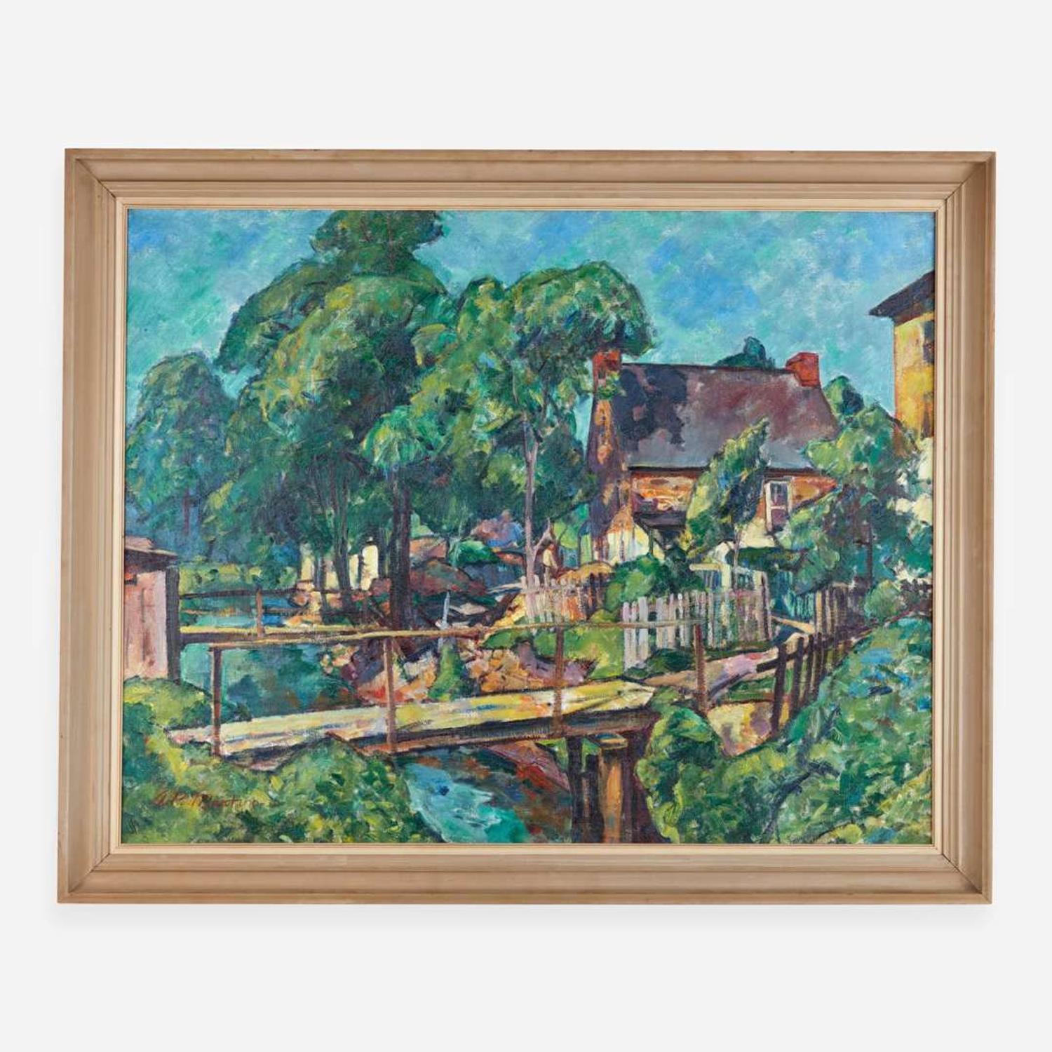 Antonio Pietro Martino (American, 1902–1989) The Footbridge