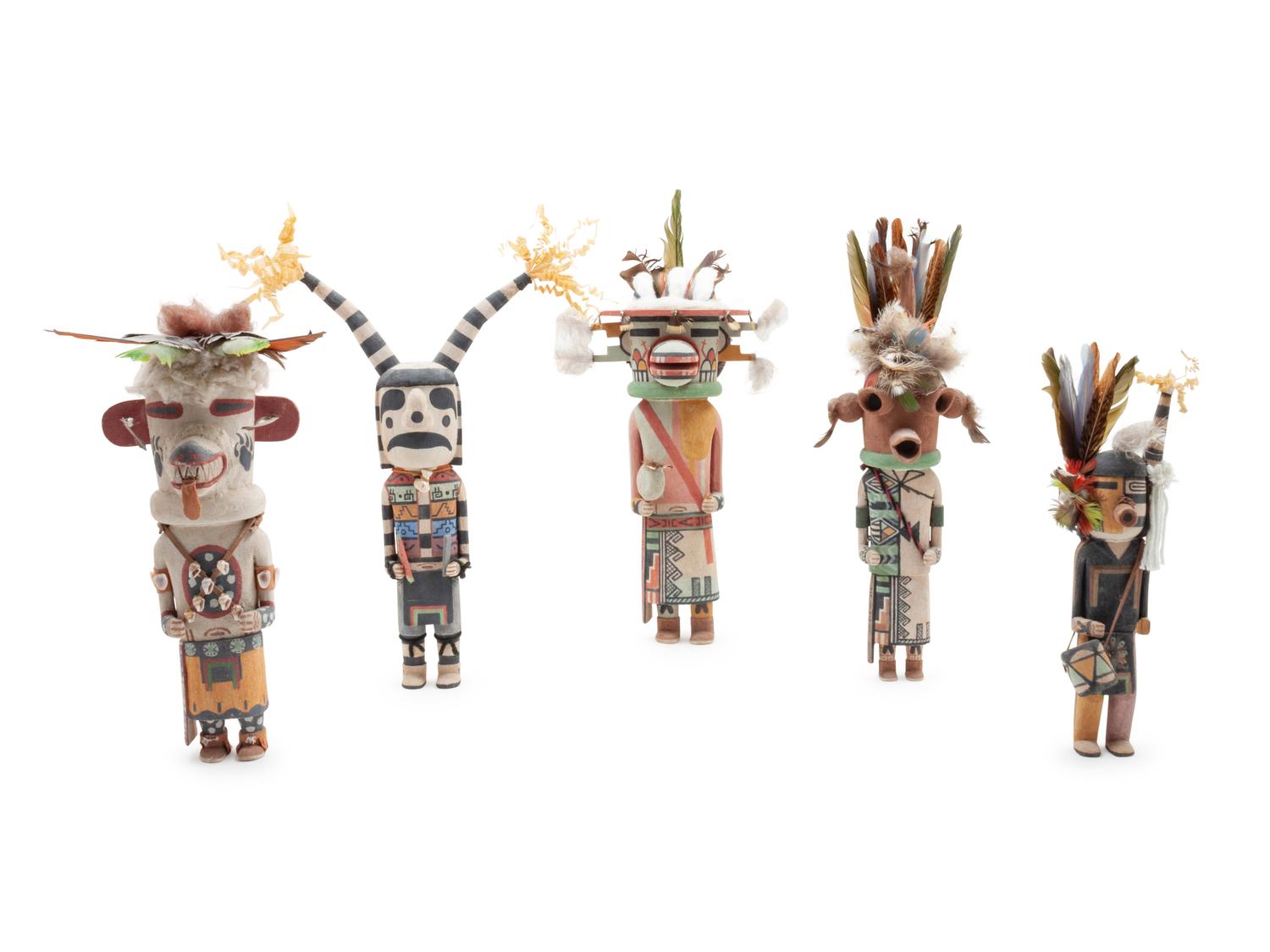 Five Contemporary Kachinas
