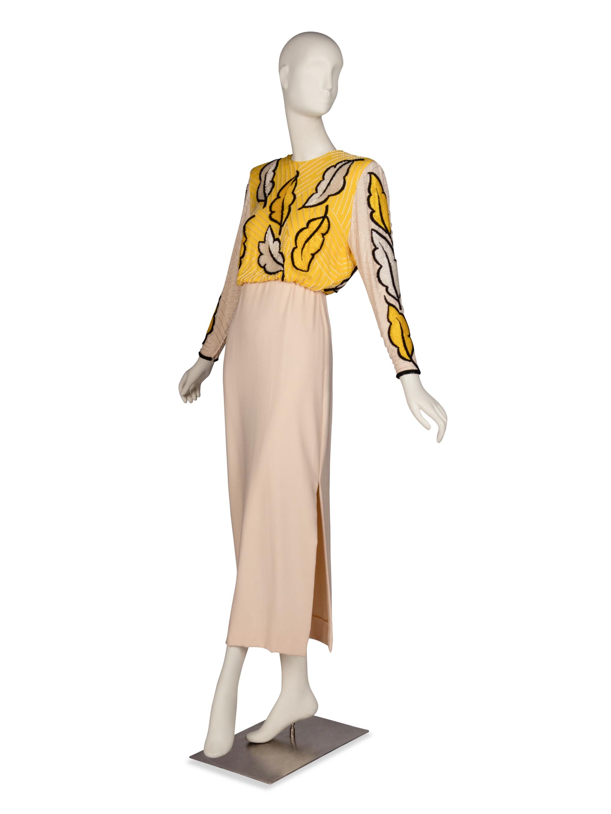 Galanos, Beaded Gown