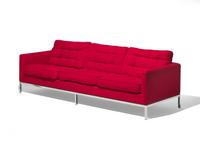 Three-Seat Sofa, c. 1965/1972 Knoll International, USA