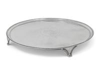 A George III Silver Salver