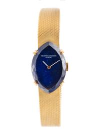 VACHERON & CONSTANTIN, 18K YELLOW GOLD AND LAPIS LAZULI WRISTWATCH