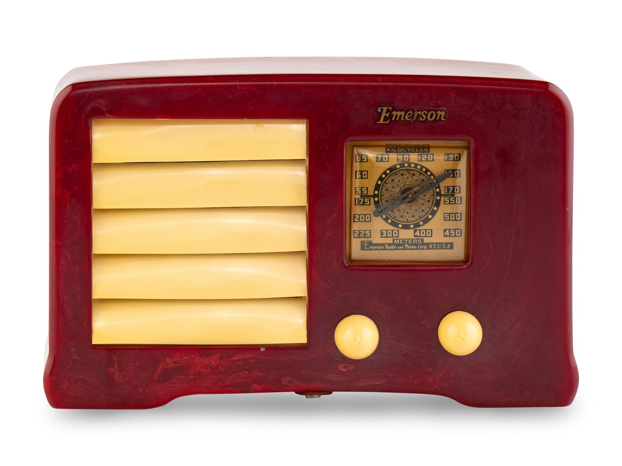 An Emerson AX235 Little Miracle Radio