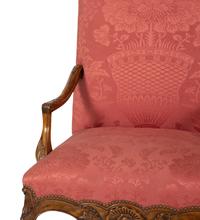 A Pair of Regence Style Carved Beechwood Fauteuils