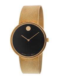MOVADO, 14K YELLOW GOLD 'MUSEUM' WATCH