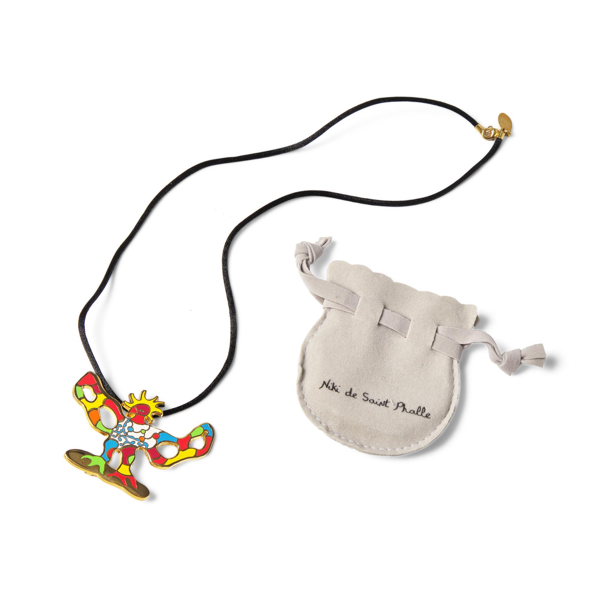 L'Oiseau de Feu (Brooch and Necklace) , c. 1998