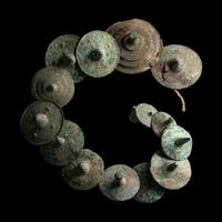 A Group of 15 Luristan Bronze Lids or Discs