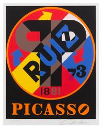 Robert Indiana, (American, b. 1928), Picasso (from The American Dream), 1997