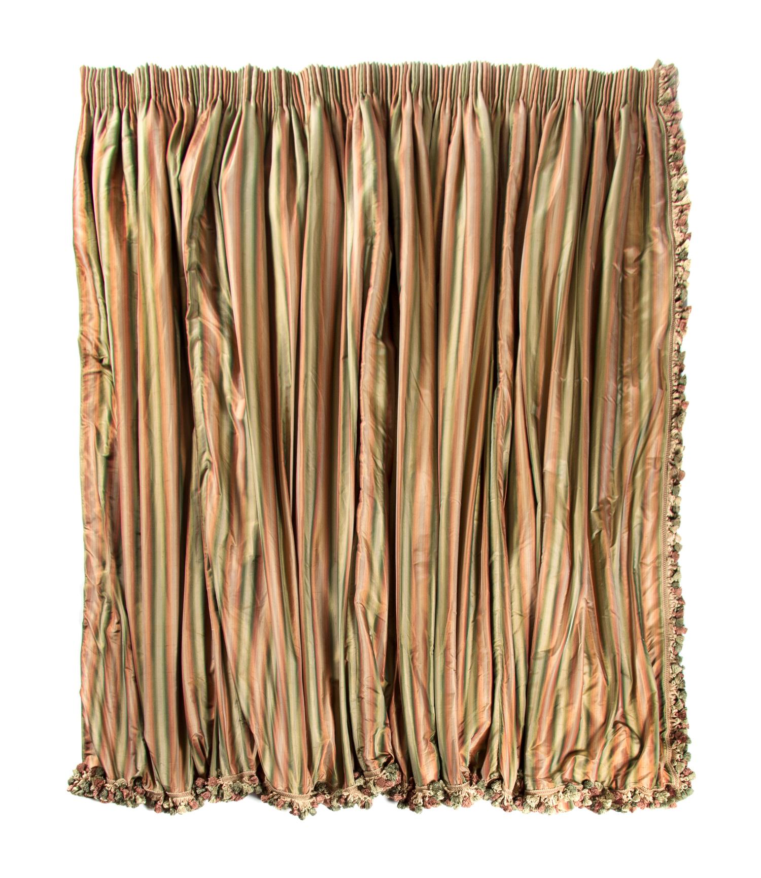 Three Pairs of Drapery Panels
