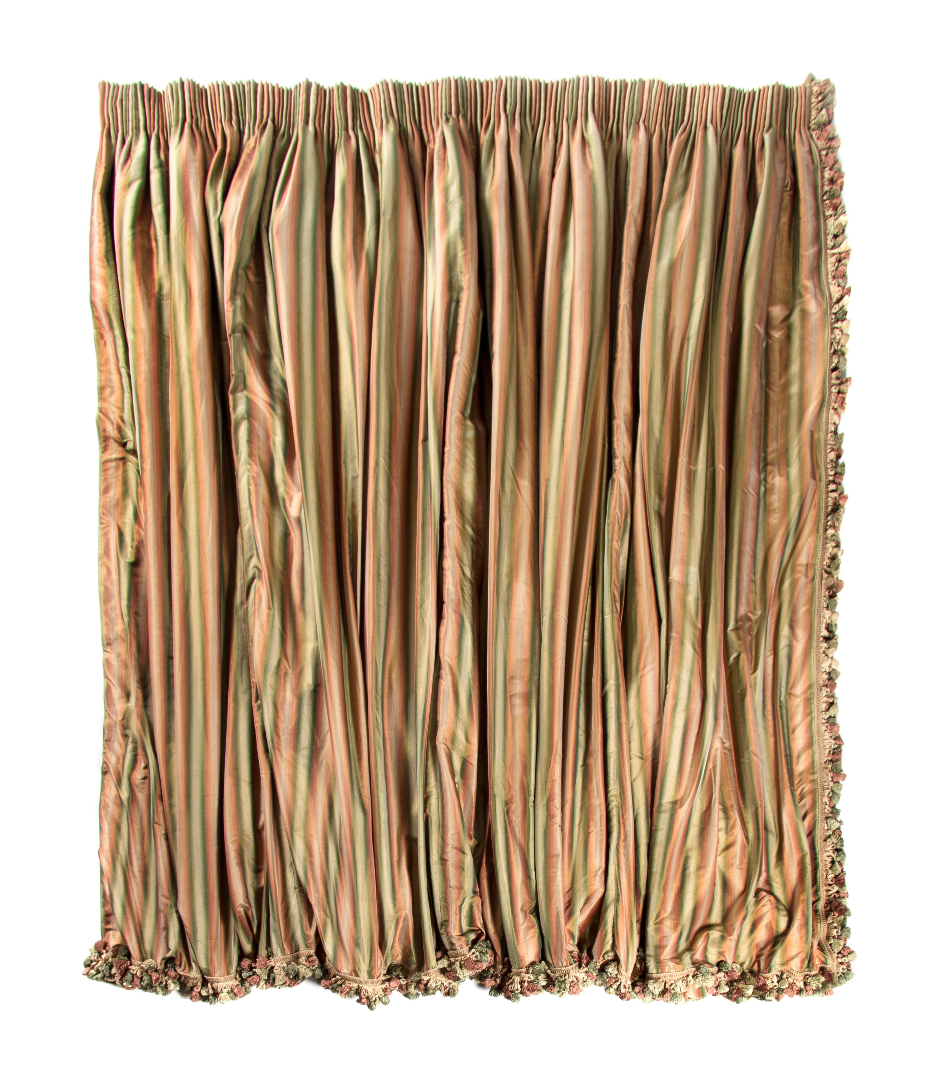 Three Pairs of Drapery Panels