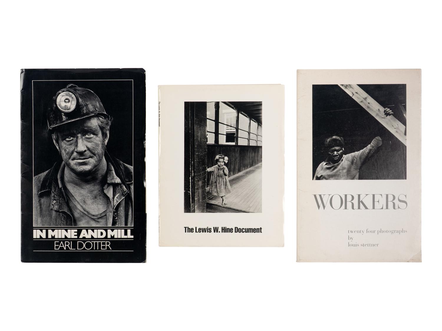 [PHOTOGRAPHY]. A group of 3 portfolios, comprising: