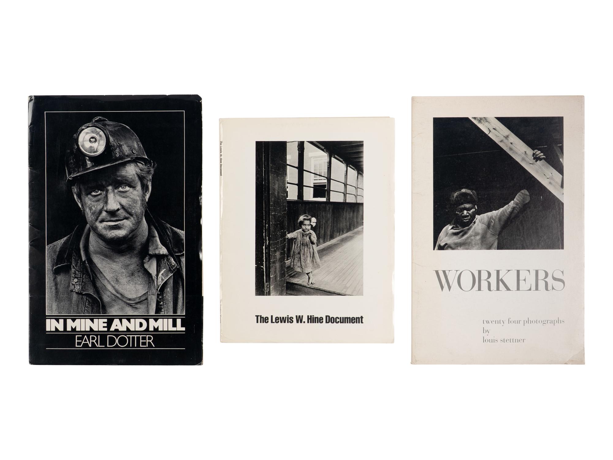 [PHOTOGRAPHY]. A group of 3 portfolios, comprising: