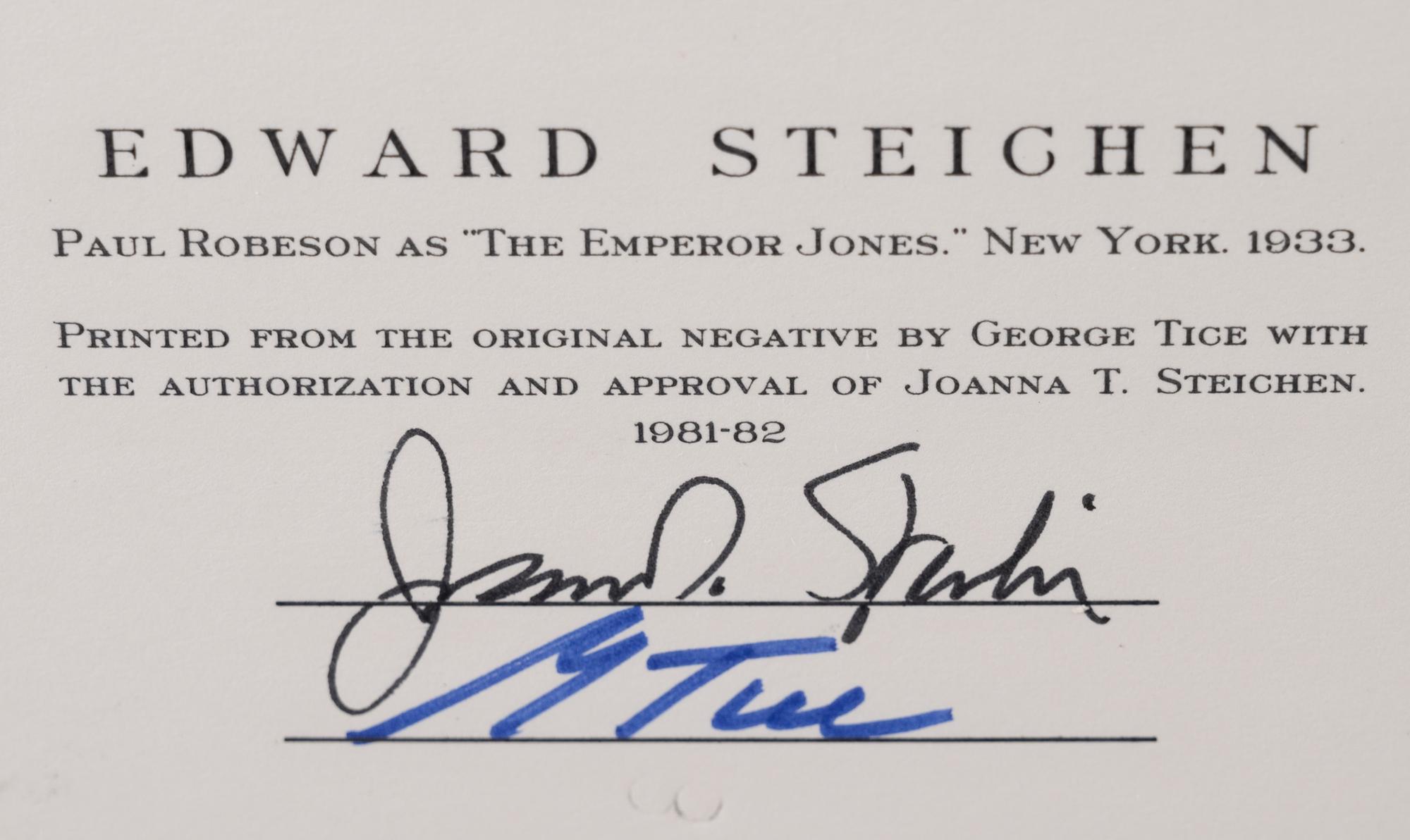 A group of twenty-one photographs (from Twenty-five Photographs printed by George Tice with labels signed by George Tice and Joanna Steichen)